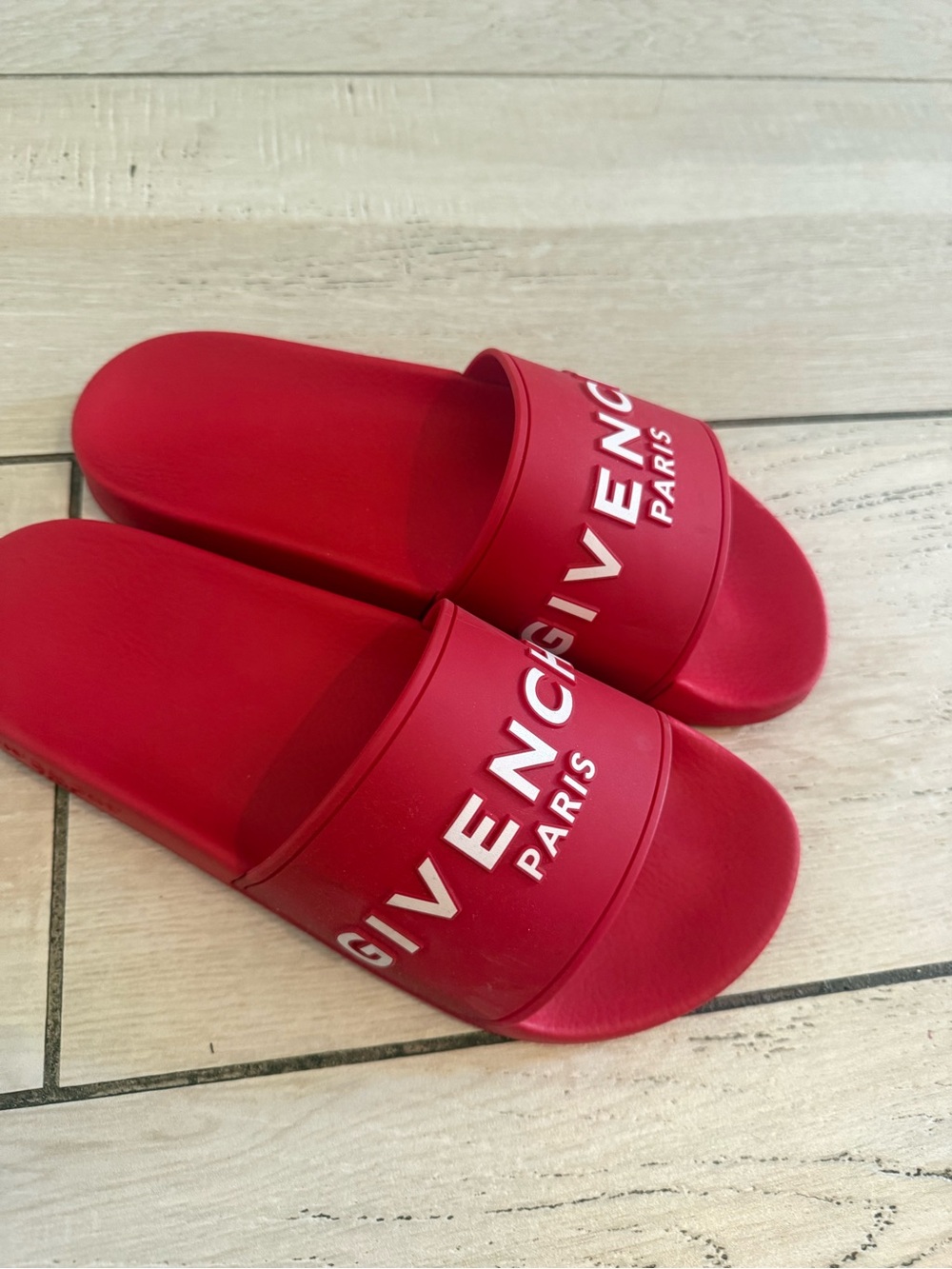 Red Givenchy Slides - Picture 6 of 6